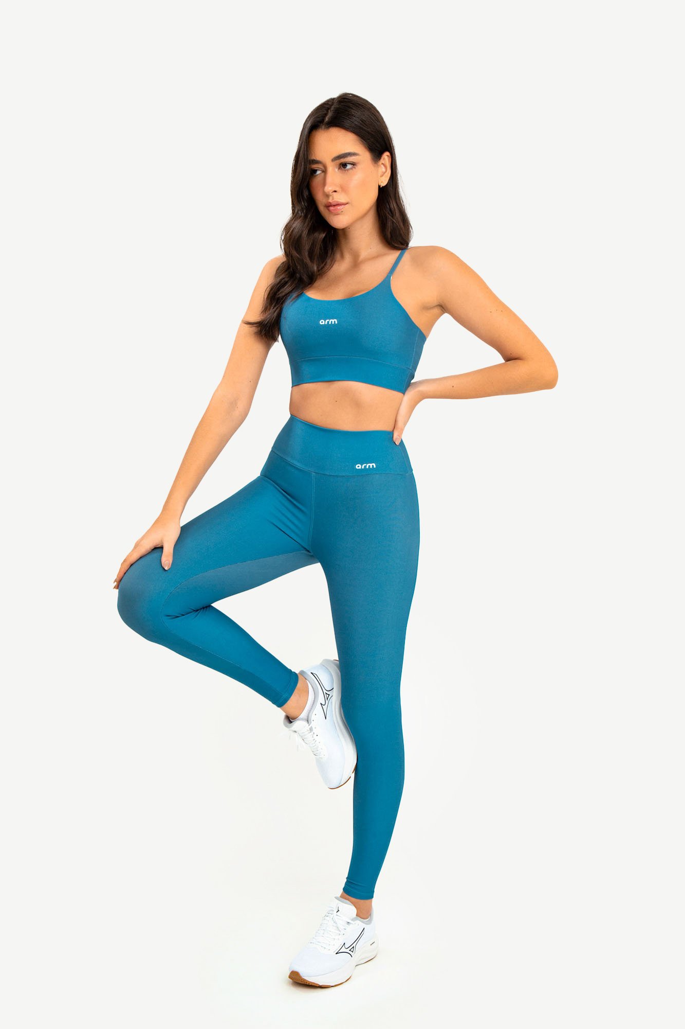 Conjunto Legging Blackout +Top Alça Digital Urbana
