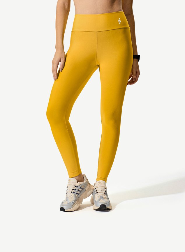 Legging Bolso Blackout Amarelo Mel