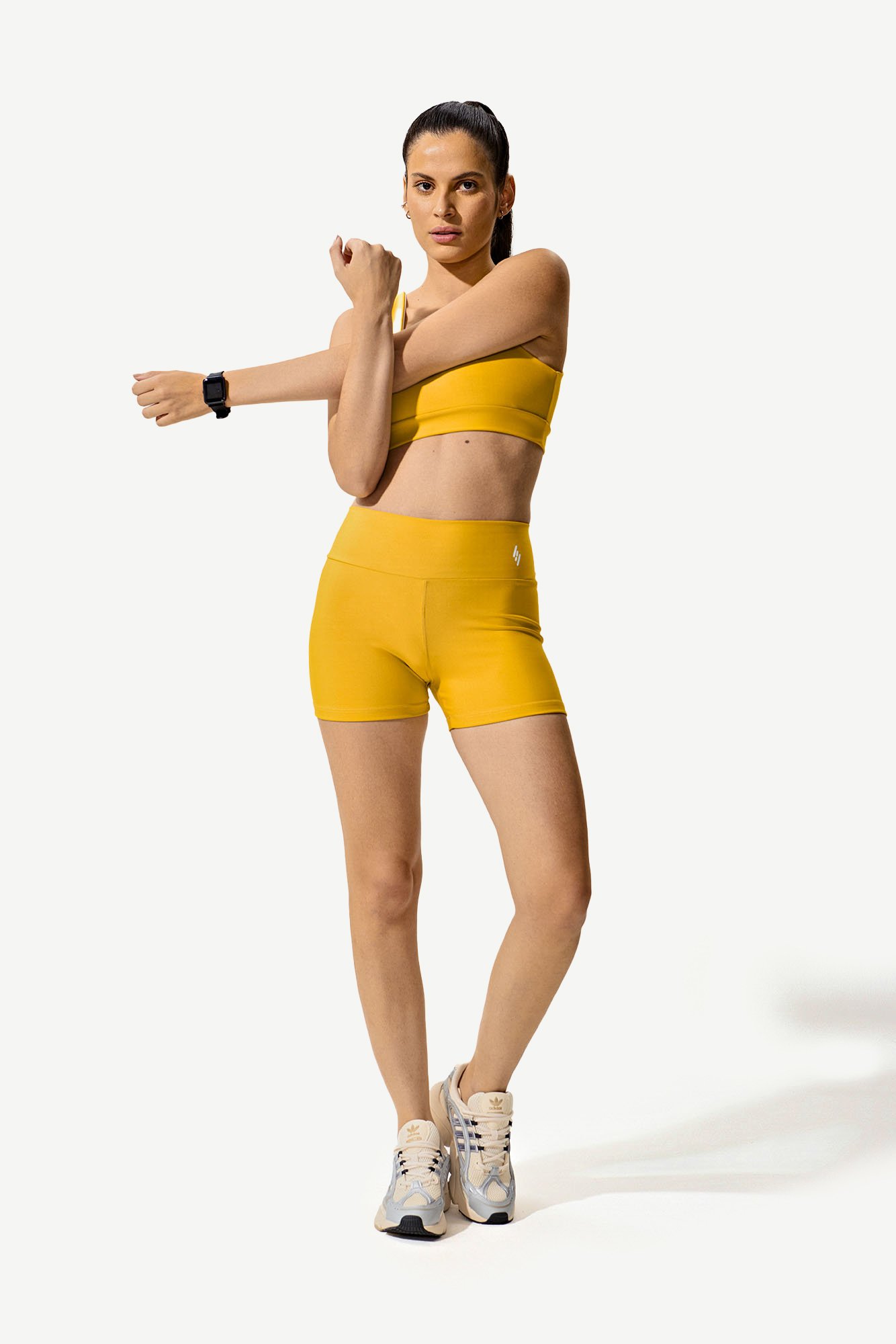 Short Bolso Blackout Amarelo Mel