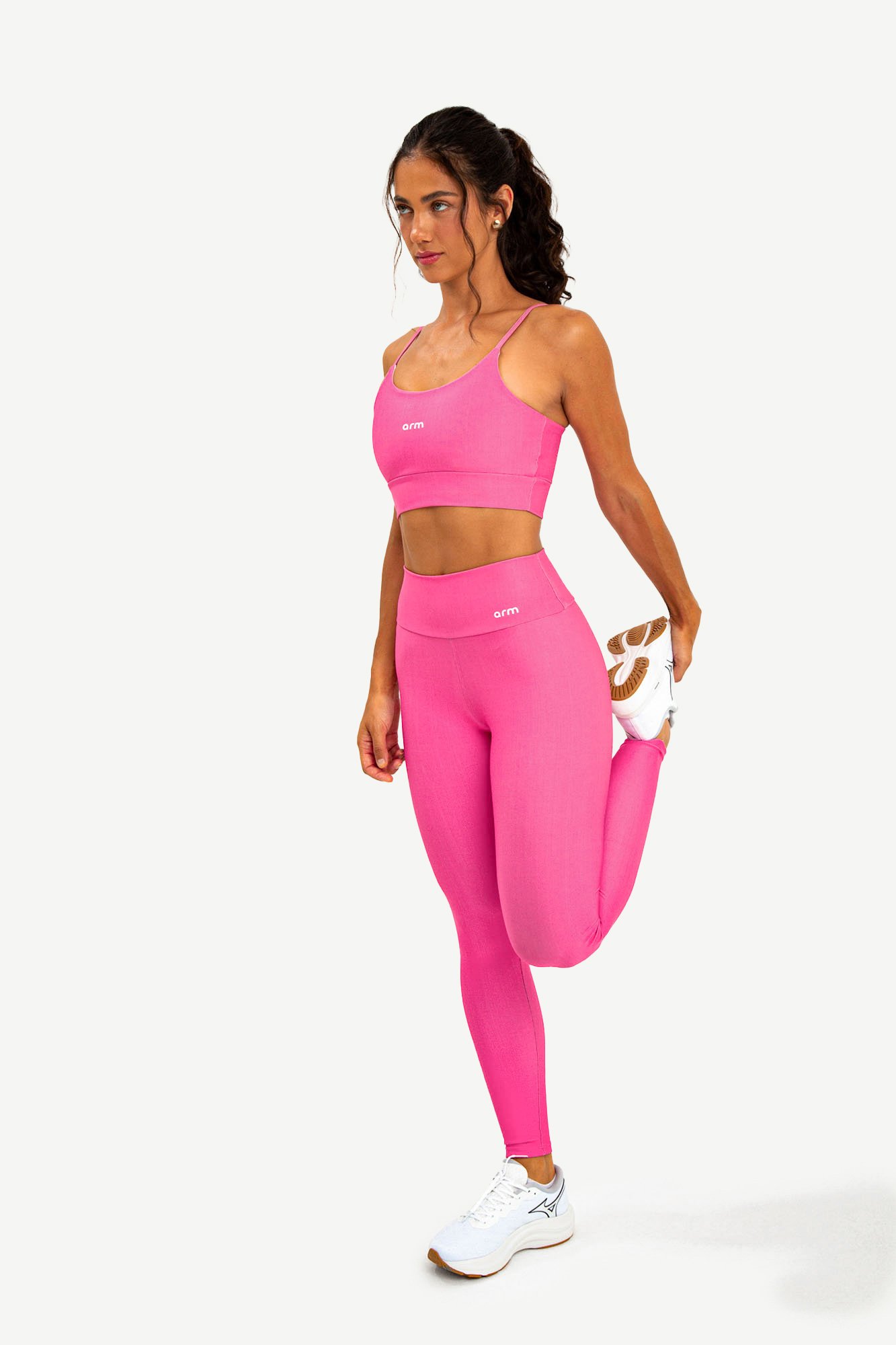 Conjunto Legging Blackout +Top Alça Digital Essence